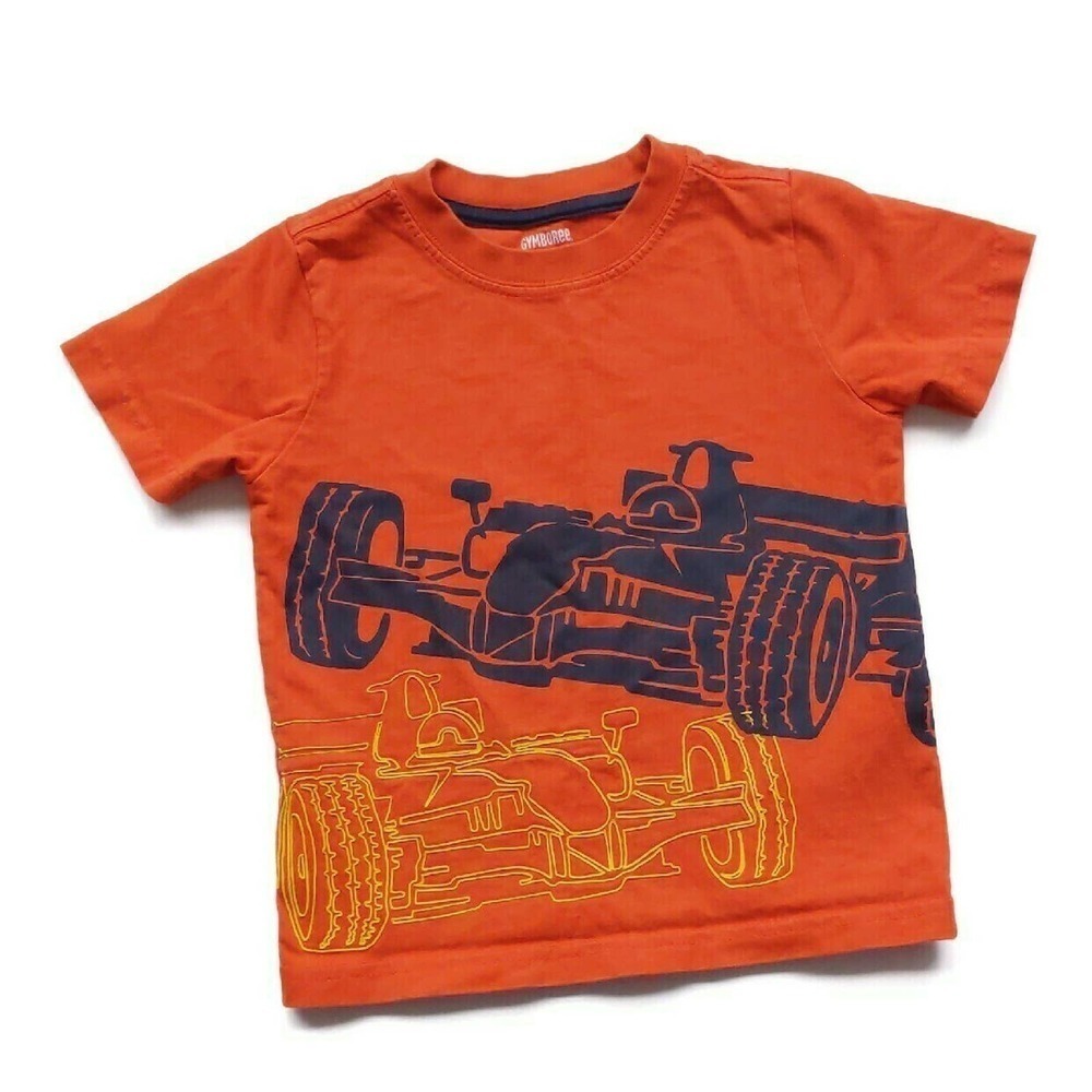 Gymboree Racecar Tee Puffy 24m
